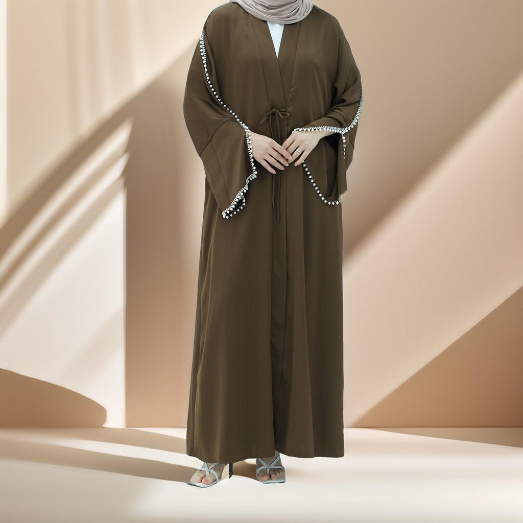 Allure de Perle Kimono Abaya - Try Modest Limited