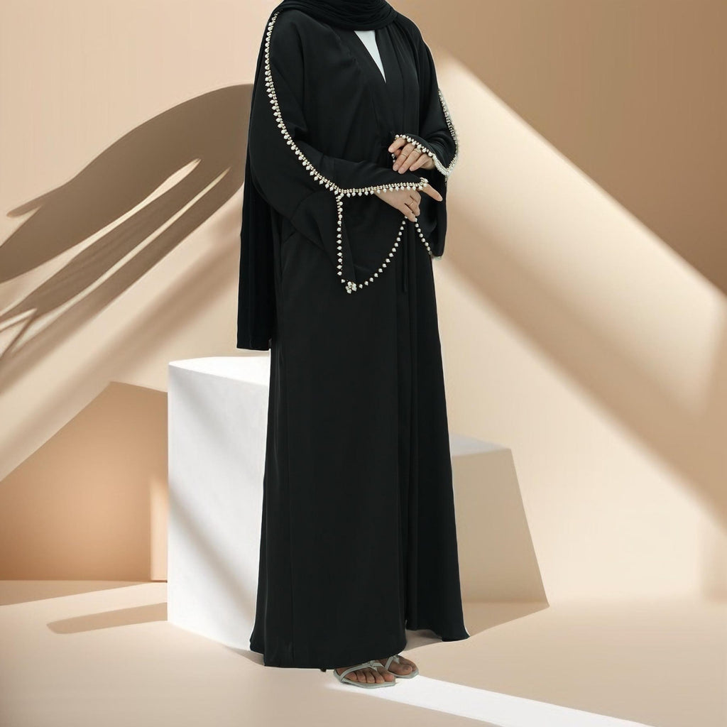Allure de Perle Kimono Abaya - Try Modest Limited