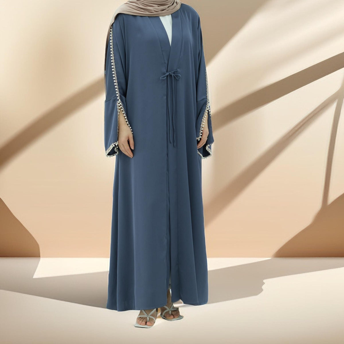Allure de Perle Kimono Abaya - Try Modest Limited