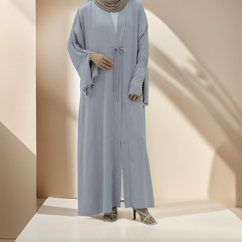 Allure de Perle Kimono Abaya - Try Modest Limited