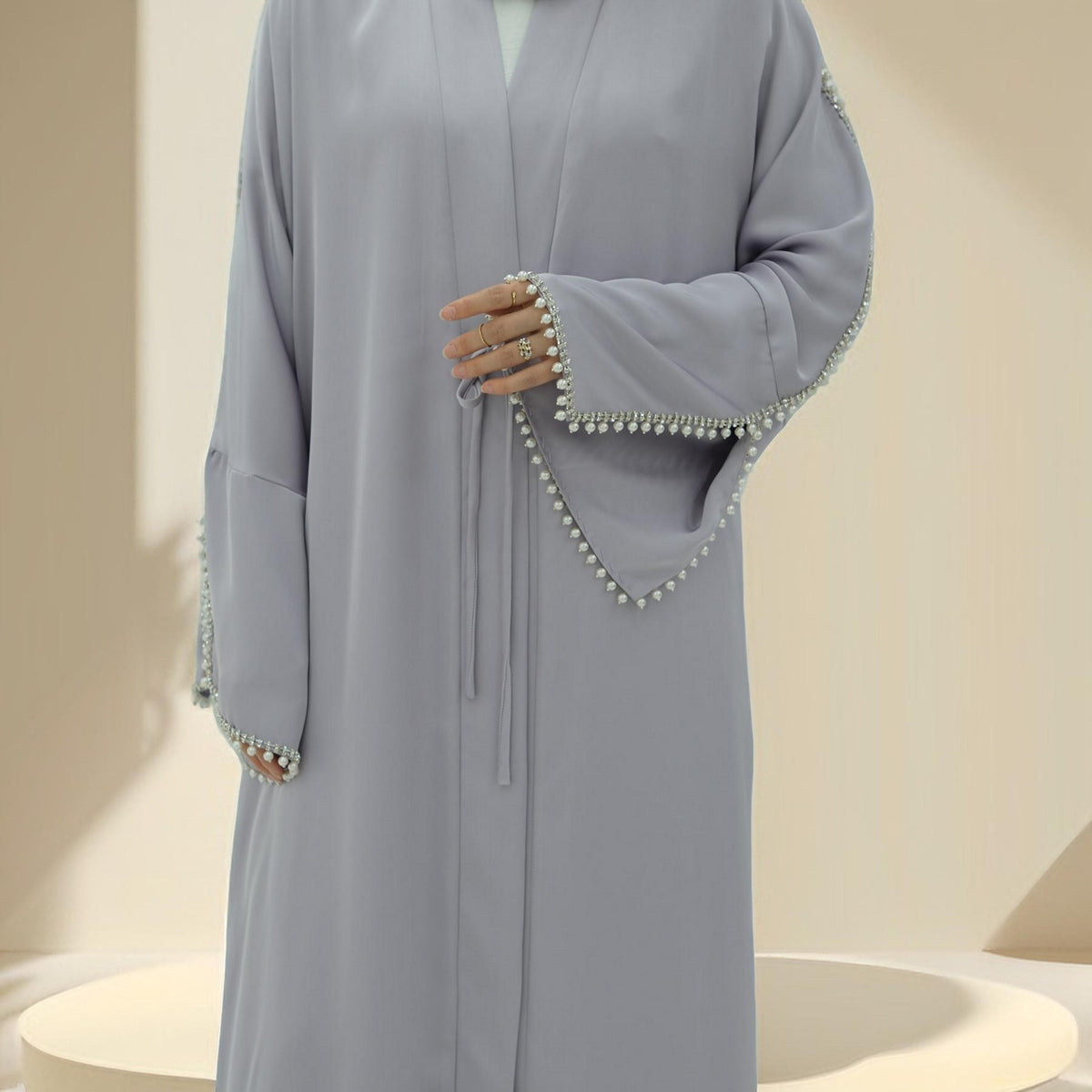 Allure de Perle Kimono Abaya - Try Modest Limited