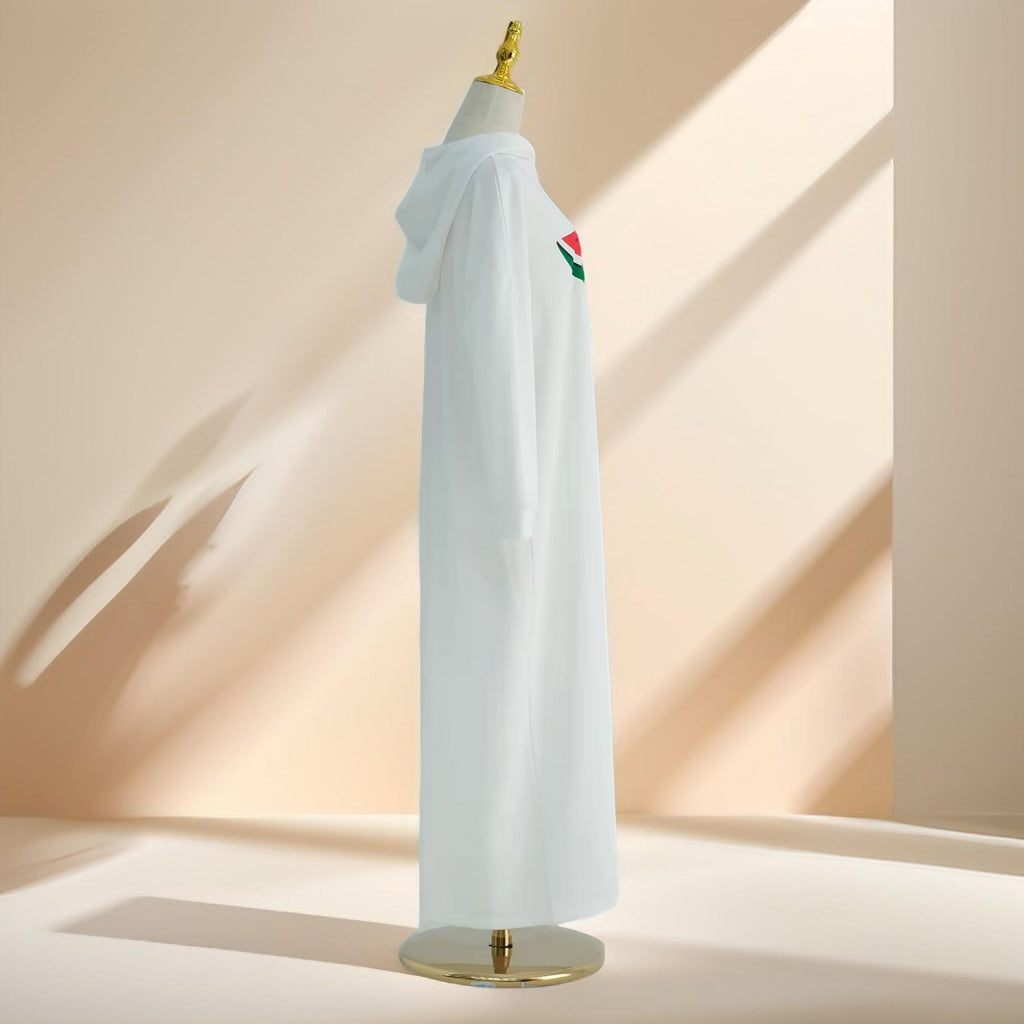 Amal-Palestine Watermelon Sweatshirt Dress - Try Modest Limited