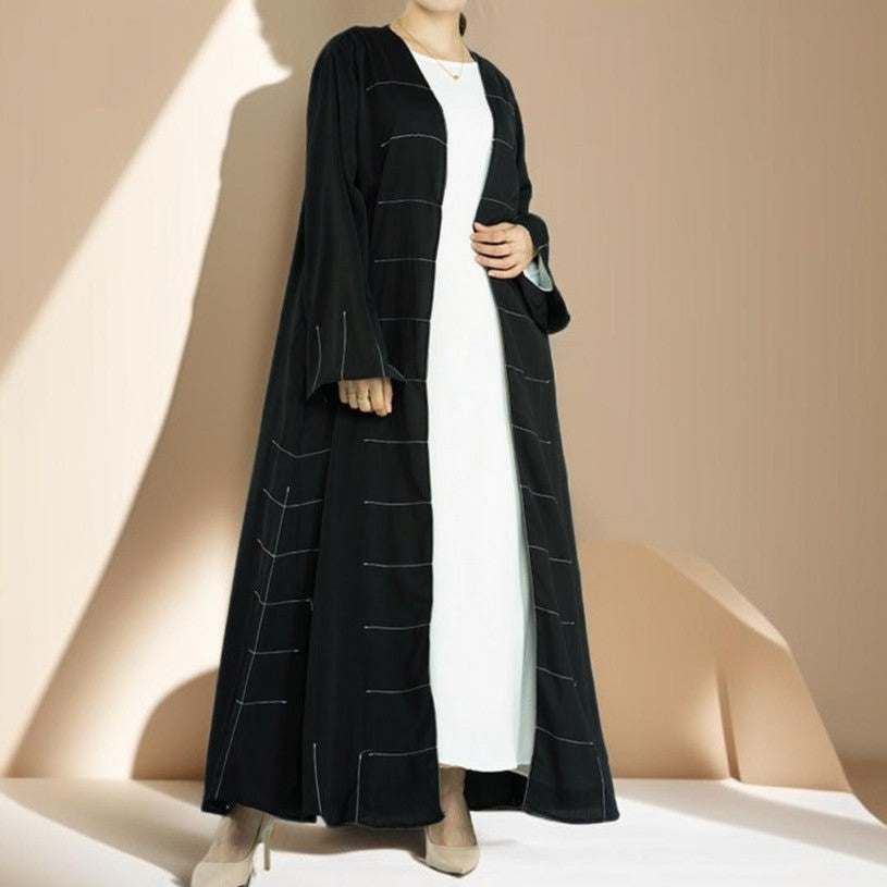 Arabian Cardigan Abaya Dress - Try Modest Limited