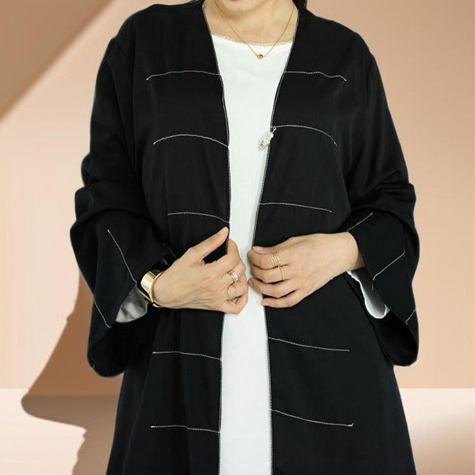Arabian Cardigan Abaya Dress - Try Modest Limited