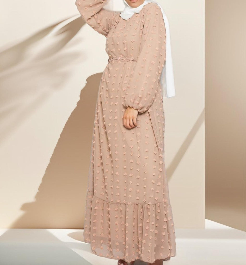 Arabian Women's Gown-full sleeve maxi dress - Try Modest Limited