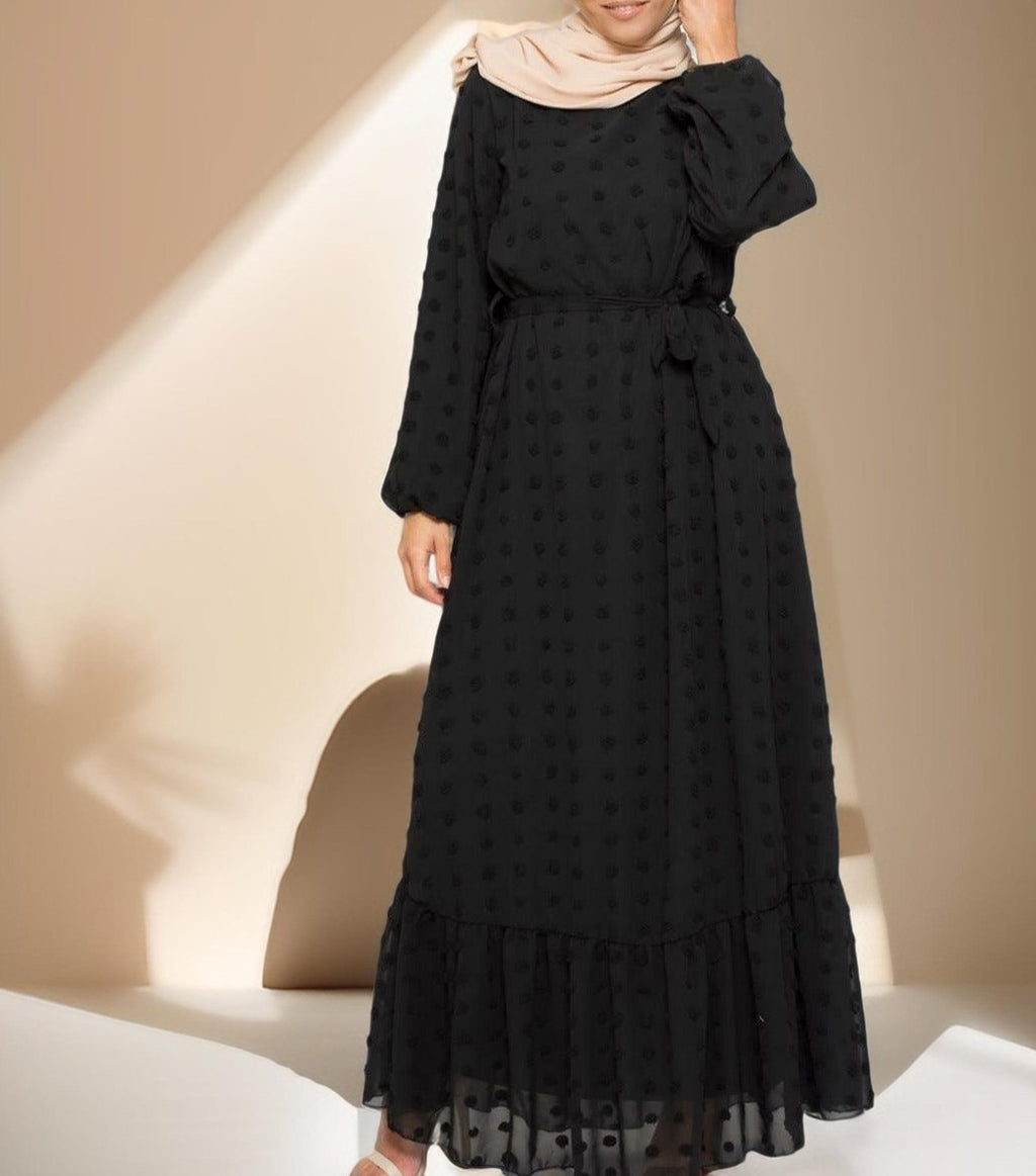 Arabian Women's Gown-full sleeve maxi dress - Try Modest Limited