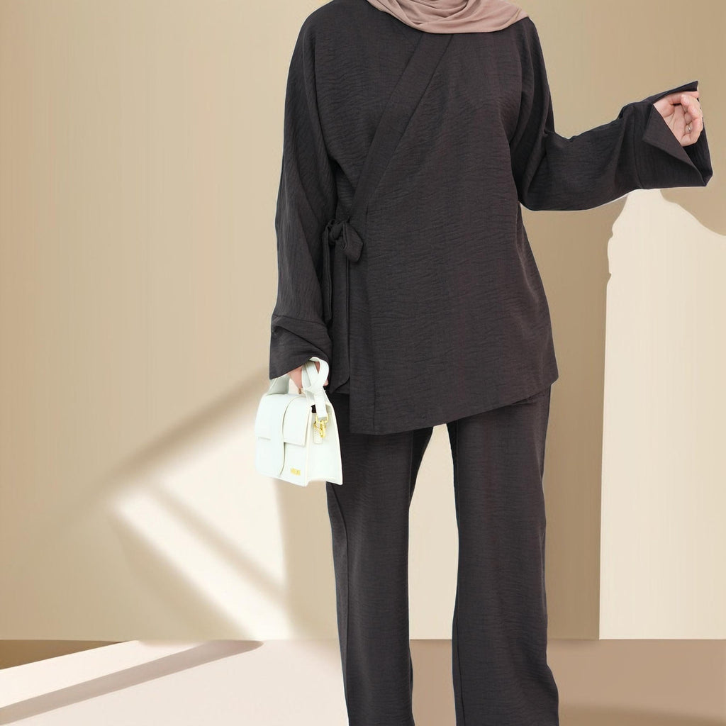 Aria Wrap Everyday Co-ord Set - Try Modest Limited