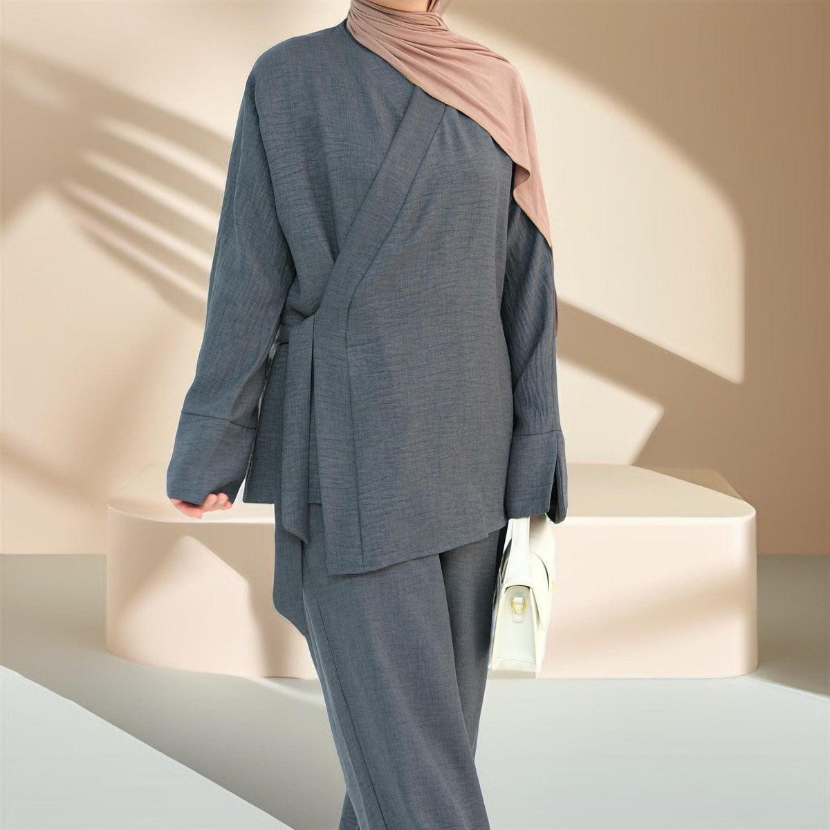 Aria Wrap Everyday Co-ord Set - Try Modest Limited