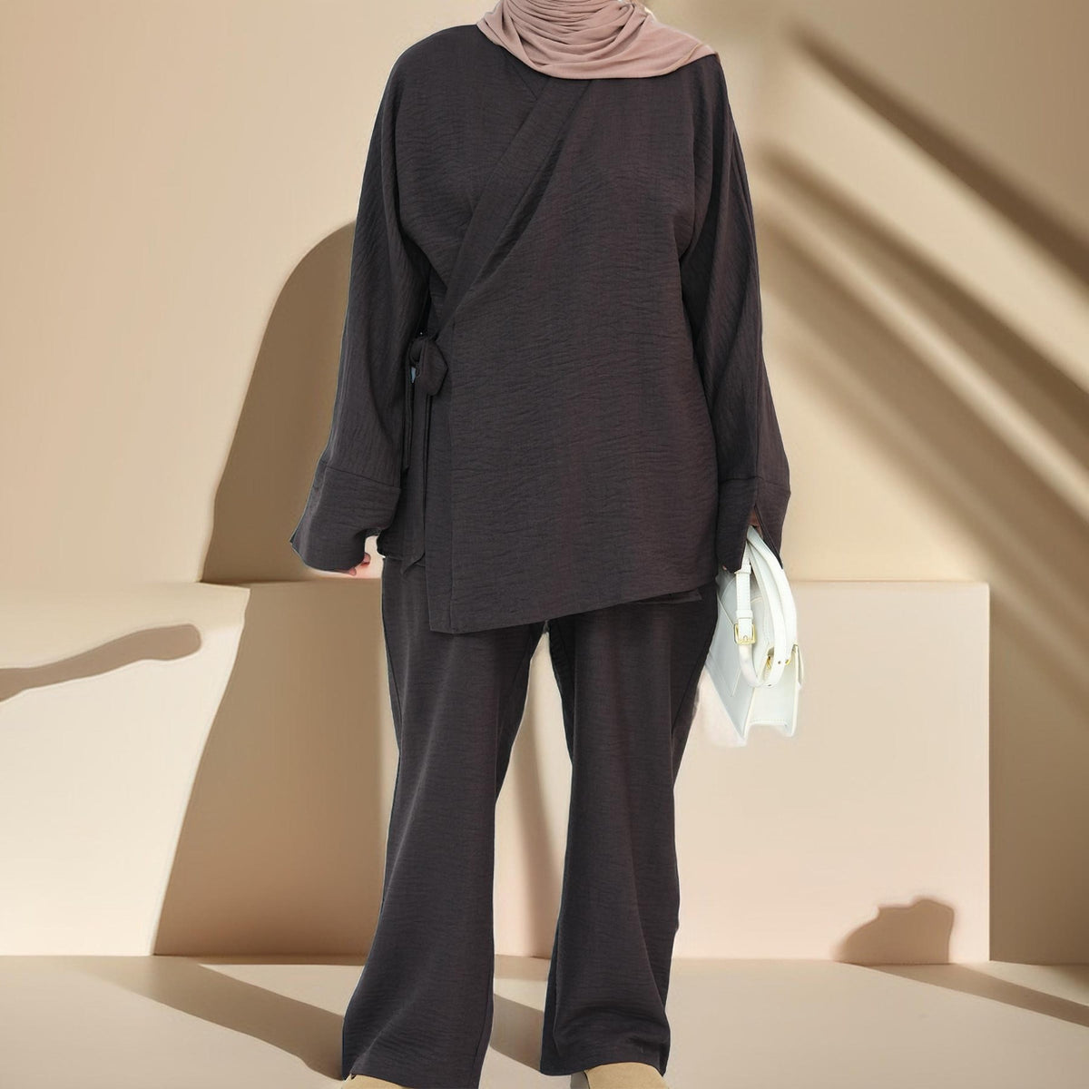 Aria Wrap Everyday Co-ord Set - Try Modest Limited