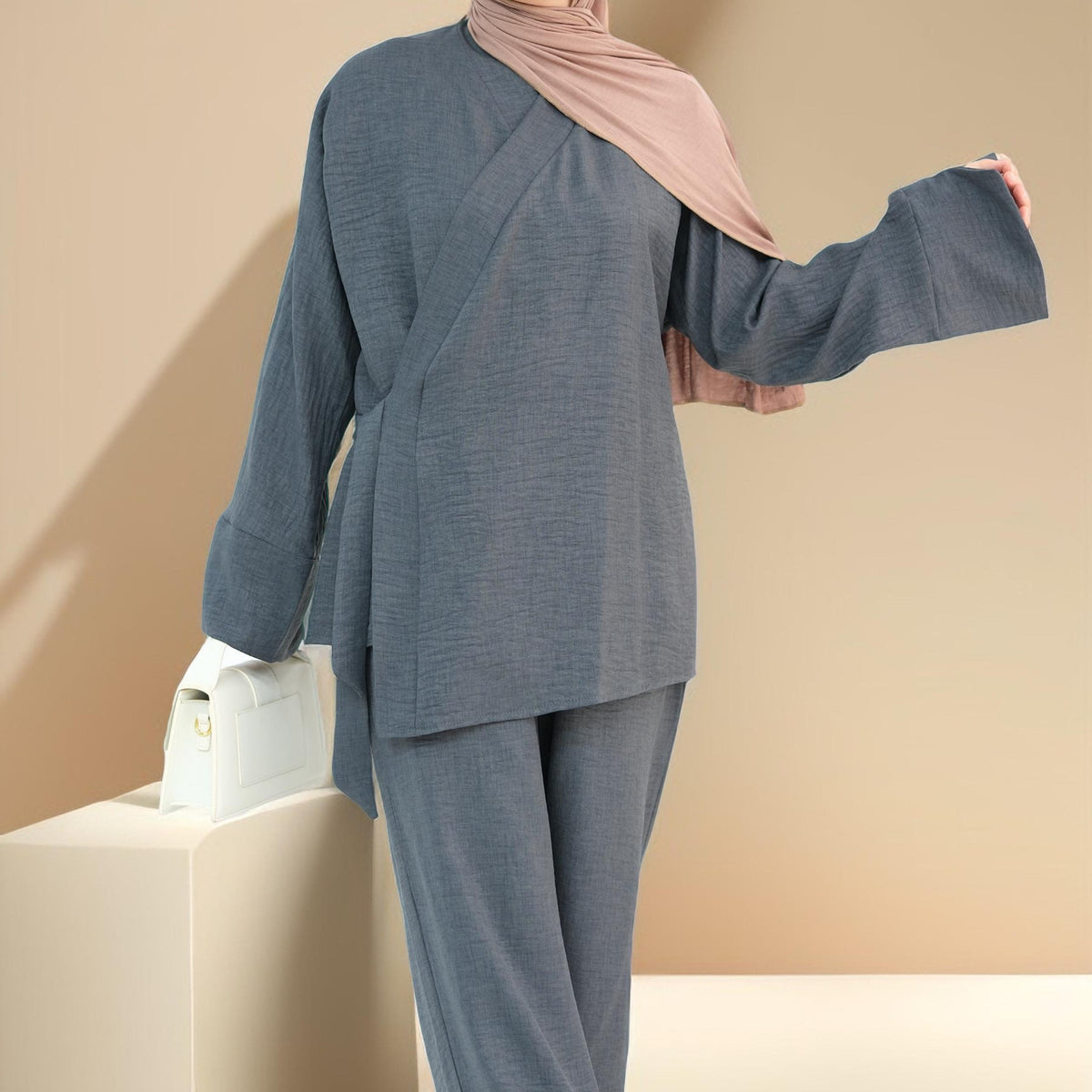 Aria Wrap Everyday Co-ord Set - Try Modest Limited