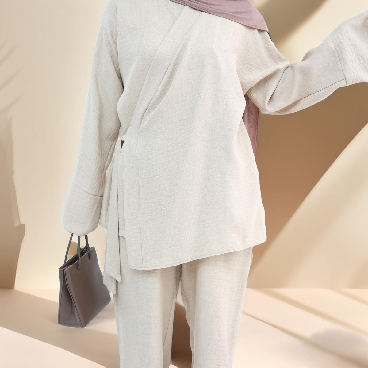 Aria Wrap Everyday Co-ord Set - Try Modest Limited