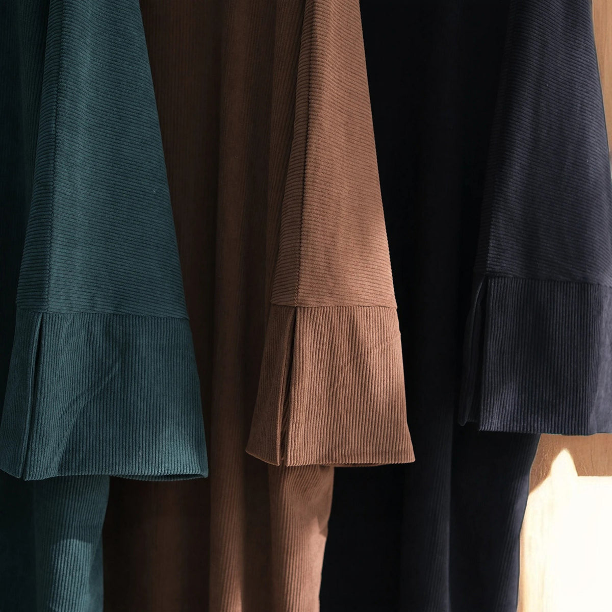 Autumn/Winter Cozy Corduroy Abaya - Try Modest Limited