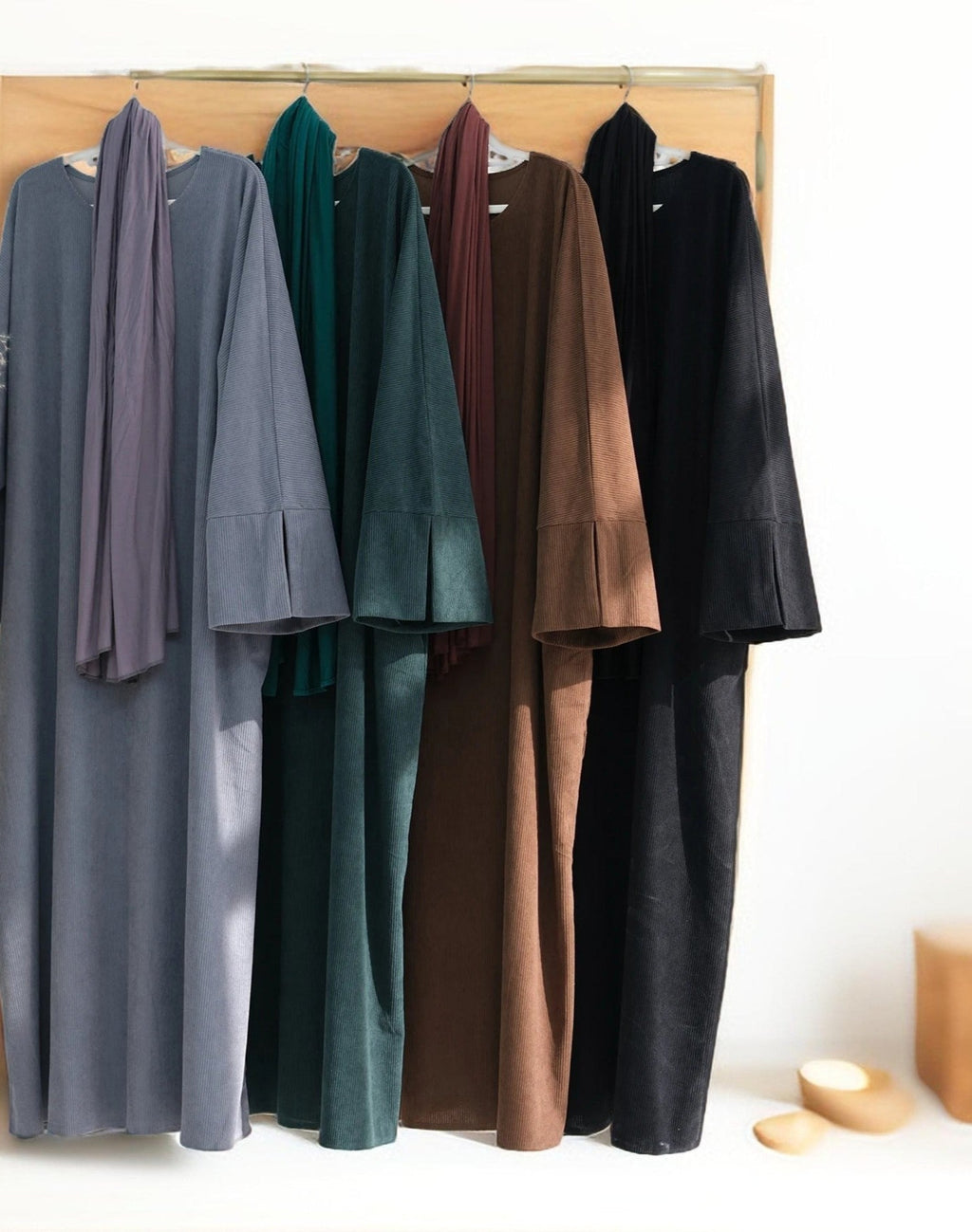 Autumn/Winter Cozy Corduroy Abaya - Try Modest Limited
