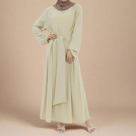 Aylana Long Sleeve Wrap Dress Try Modest Limited