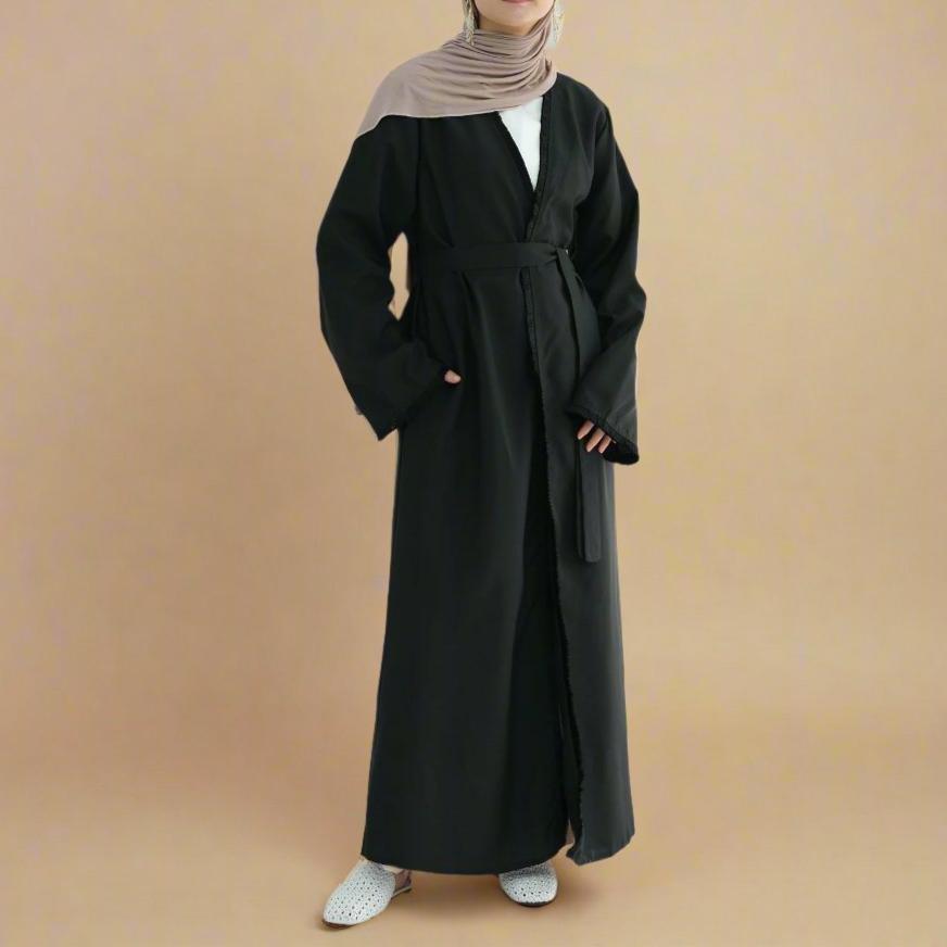 Basic Bisht Fall Abaya - Try Modest Limited