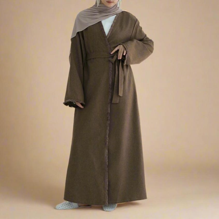 Basic Bisht Fall Abaya - Try Modest Limited