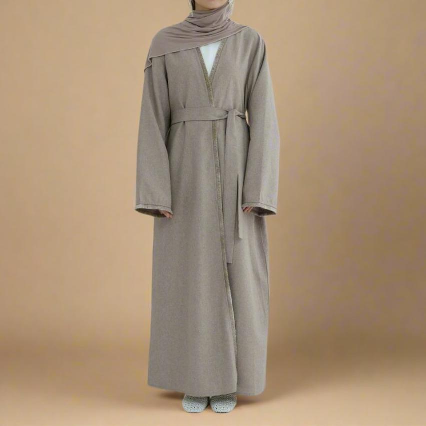 Basic Bisht Fall Abaya - Try Modest Limited
