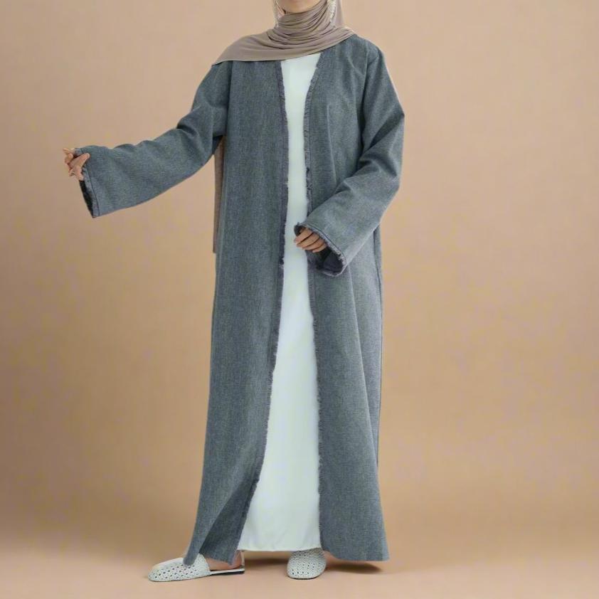 Basic Bisht Fall Abaya - Try Modest Limited