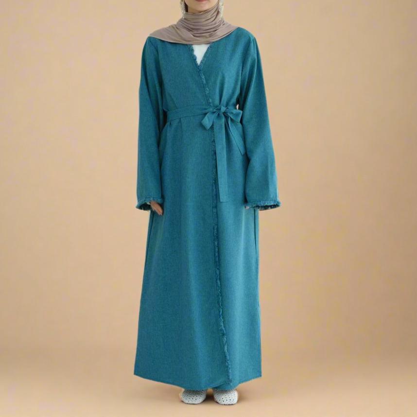 Basic Bisht Fall Abaya - Try Modest Limited