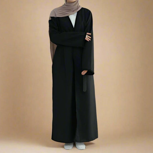 Abaya invernale bisht accogliente