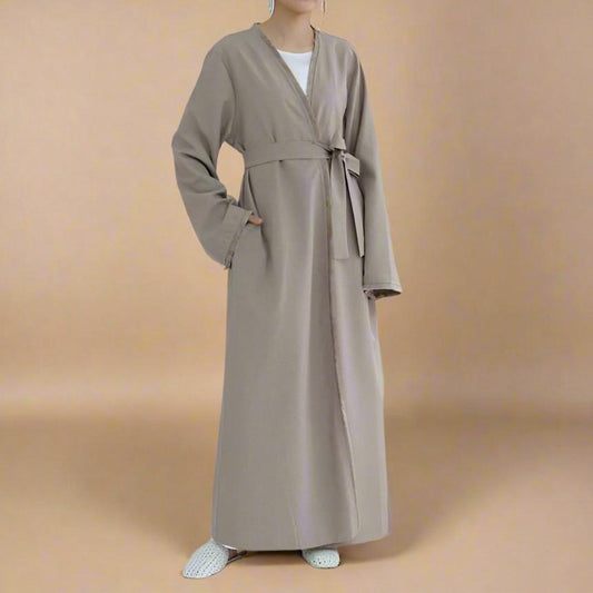 Abaya invernale bisht accogliente