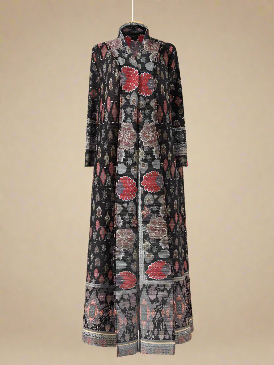 Boho long printed kimono - Try Modest Limited