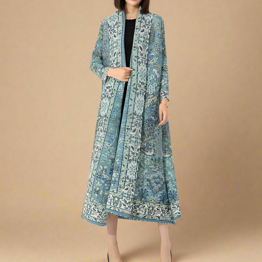 Boho long printed kimono - Try Modest Limited