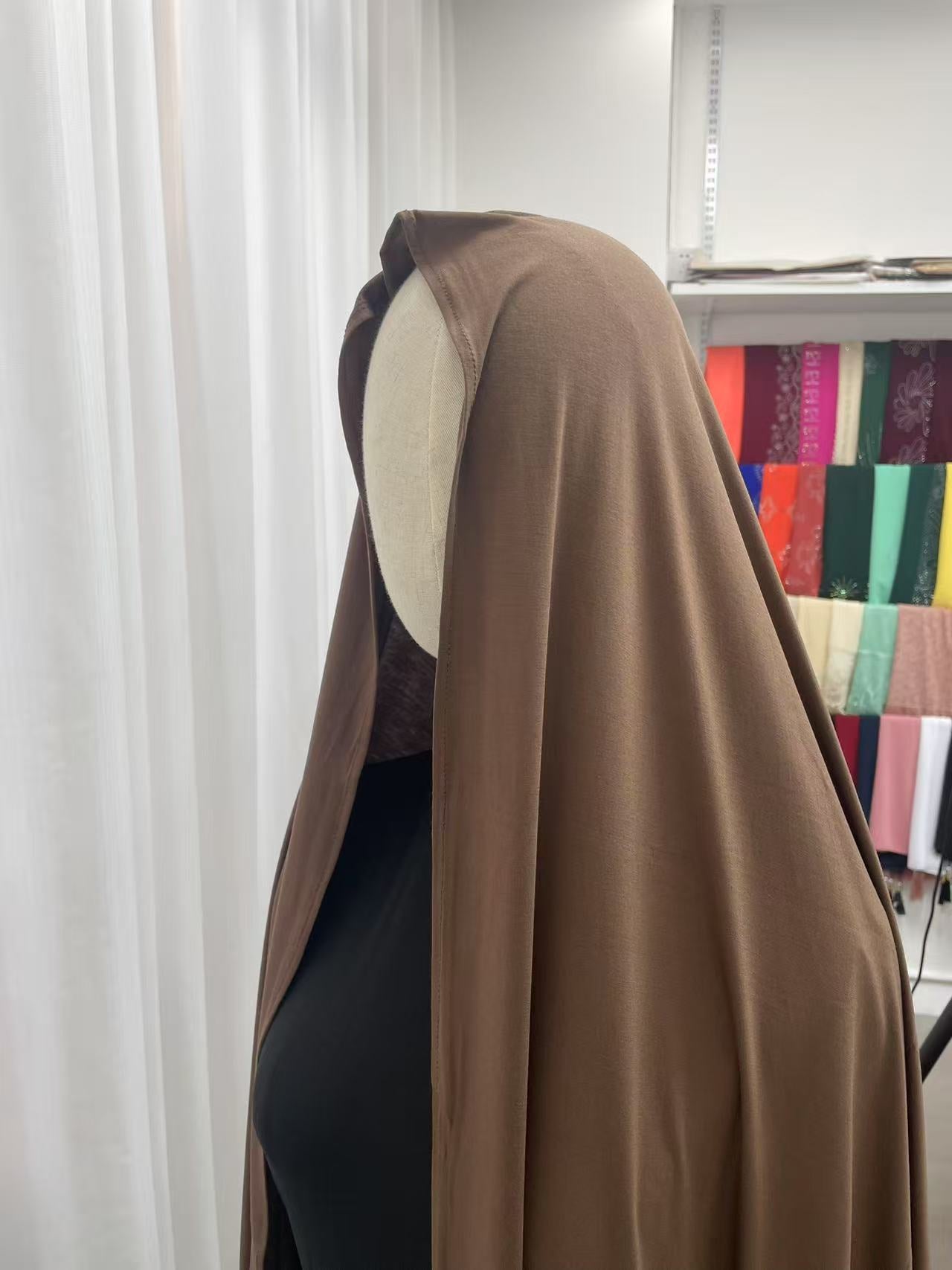 Brownie OEKO-TEX® Bamboo Jersey Hijab - Try Modest Limited