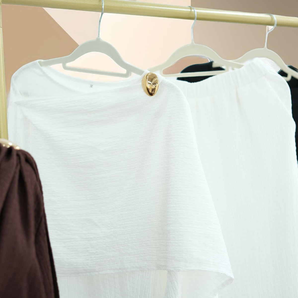 Camille Drape Top & Relaxed Pant Co-ord - Try Modest Limited