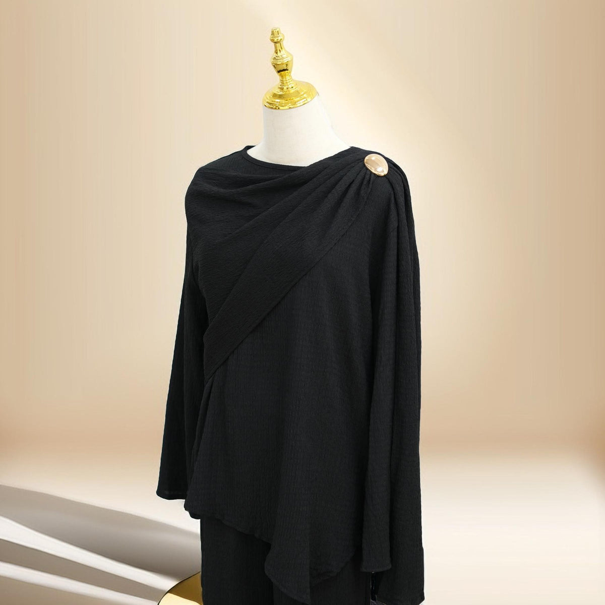 Camille Drape Top & Relaxed Pant Co-ord - Try Modest Limited