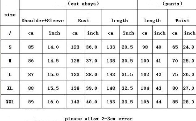 Casual cardigan abaya and Pants Set - Try Modest Limited