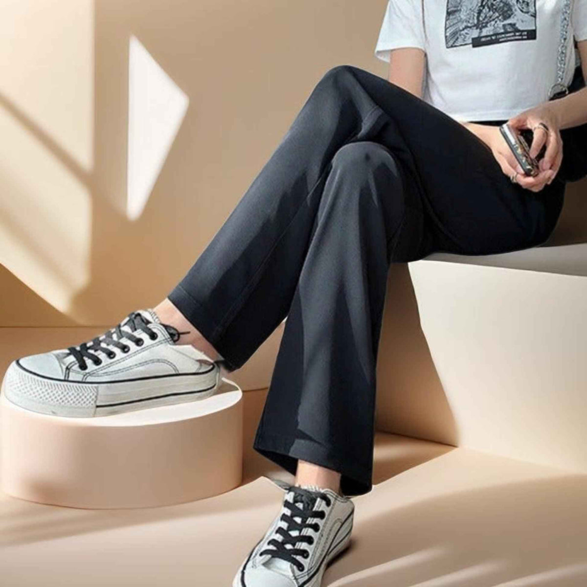 Casual high waist Women's Pant- modest pant - Try Modest Limited