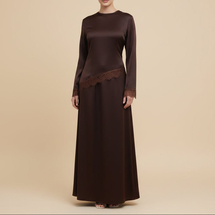 Celestine Satin Modest Co-Ord Set