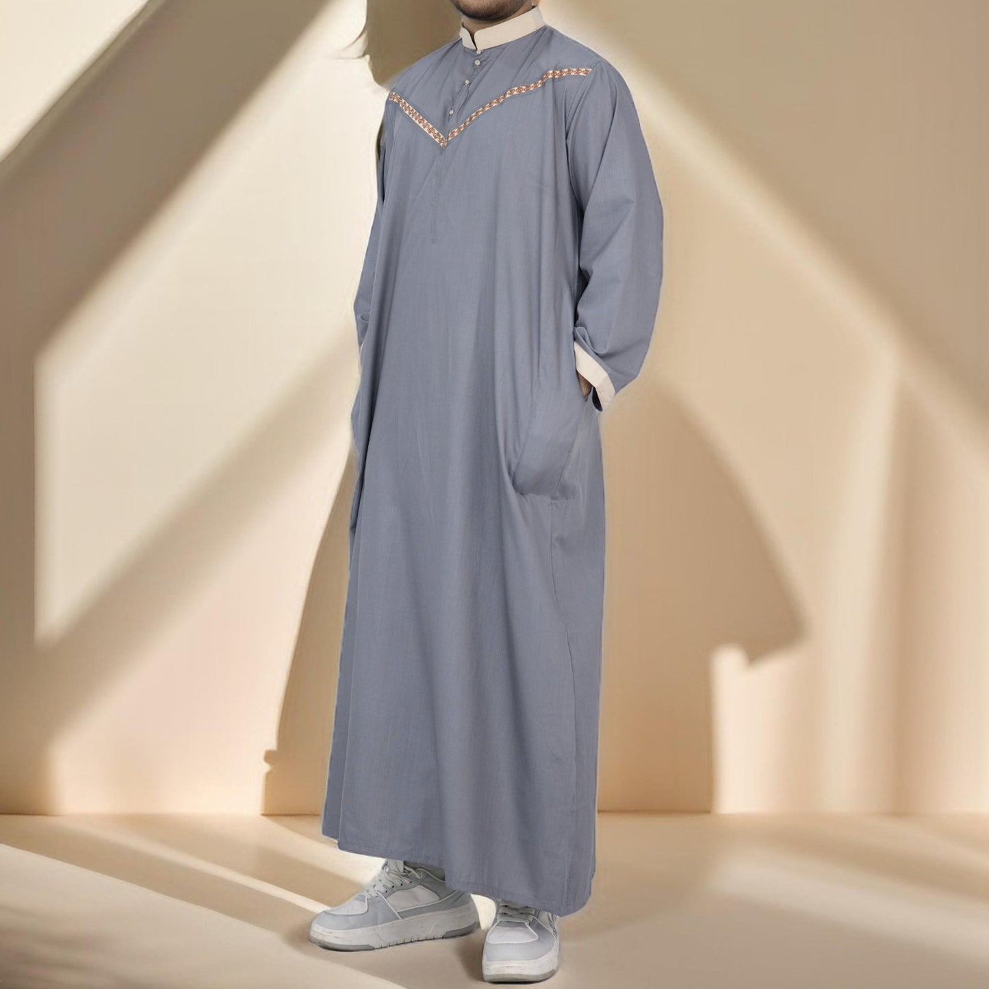 Classic Men's thobe for Ramadan/Eid - Try Modest Limited 