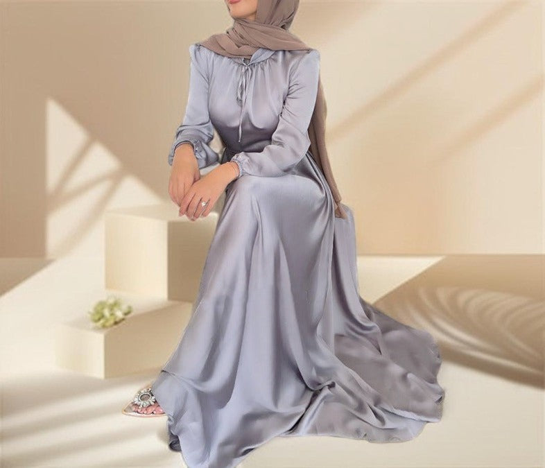 Classic style maxi robe-dress-Abaya for women - Try Modest Limited