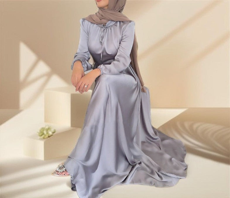 Classic style maxi robe-dress-Abaya for women - Try Modest Limited 