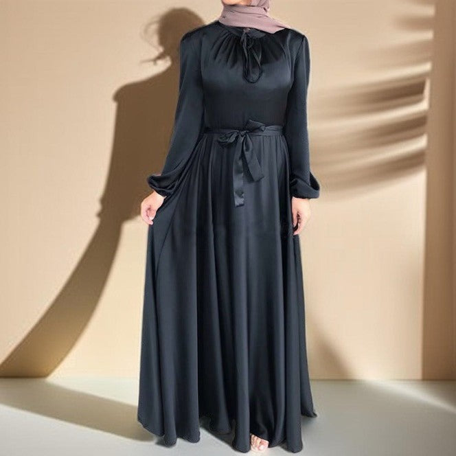 Classic style maxi robe-dress-Abaya for women - Try Modest Limited 