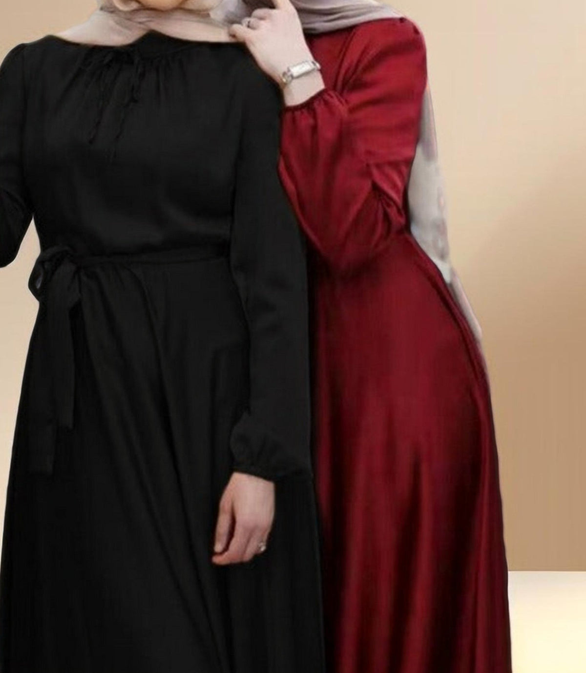 Classic style maxi robe-dress-Abaya for women - Try Modest Limited