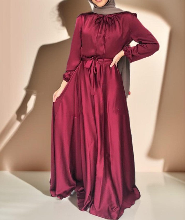 Classic style maxi robe-dress-Abaya for women - Try Modest Limited 