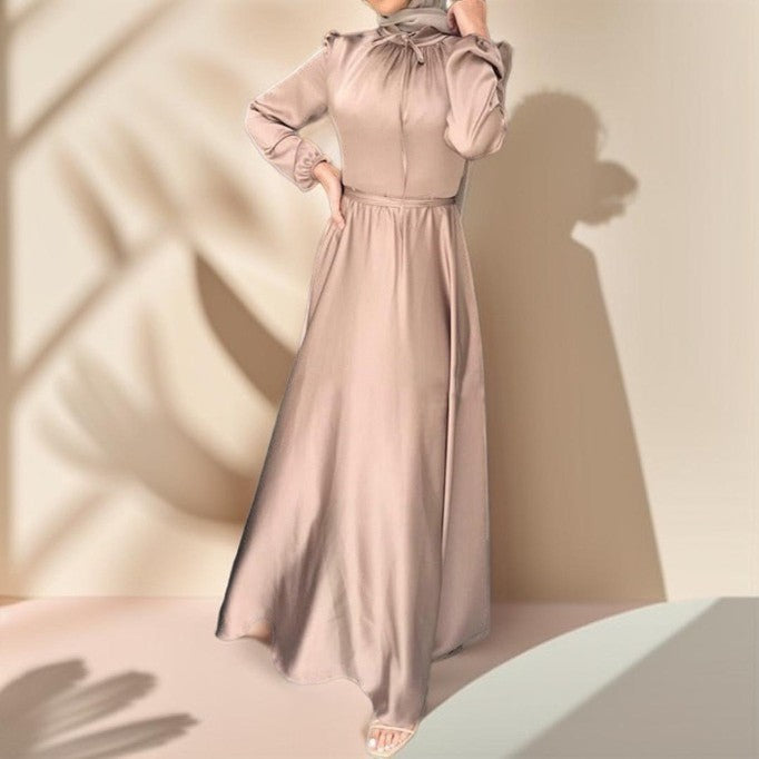 Classic style maxi robe-dress-Abaya for women - Try Modest Limited 