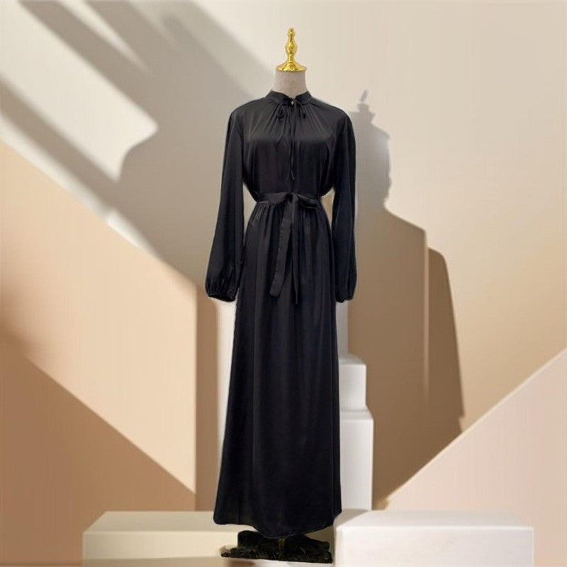 Classic style maxi robe-dress-Abaya for women - Try Modest Limited 