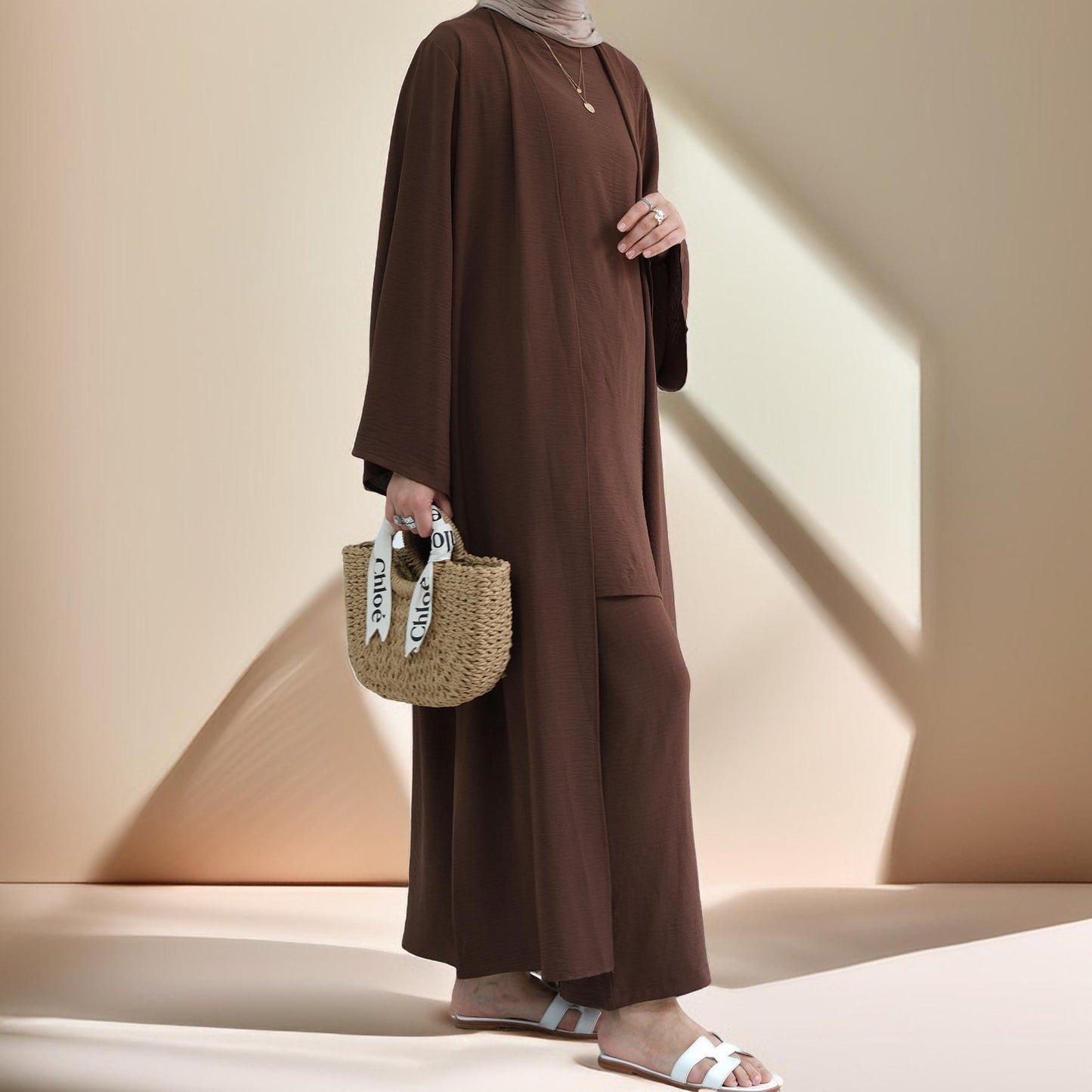 Comfy Cover-Up 3 PC Abaya Set Try Modest Limited