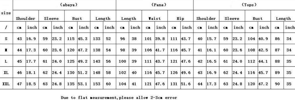 Comfy Cover-Up 3 PC Abaya Set - Try Modest Limited