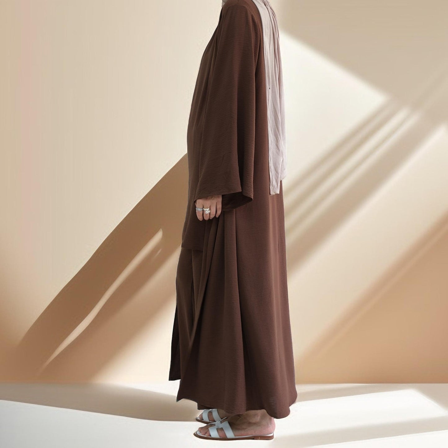 Bekväm täckning 3 PC Abaya Set