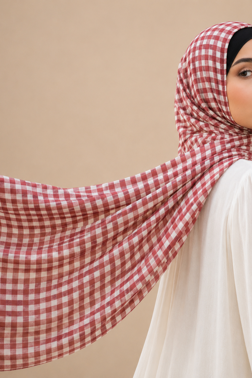 Brunbrun Dapple Modal Hijab