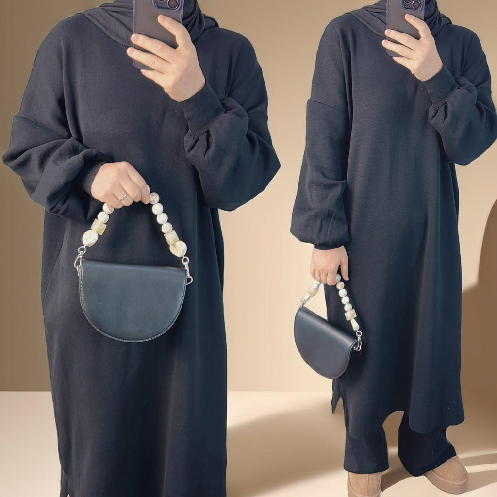 Cozy Knitted Loungewear Set - Try Modest Limited