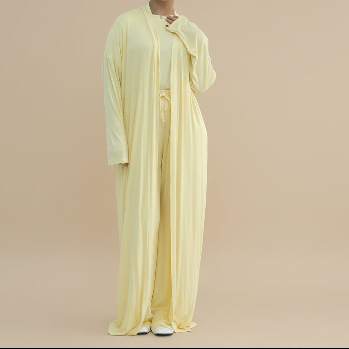 Tacar 3 phíosa Cniotáilte Modest Dahlia Luxe