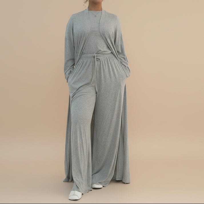 Tacar 3 phíosa Cniotáilte Modest Dahlia Luxe