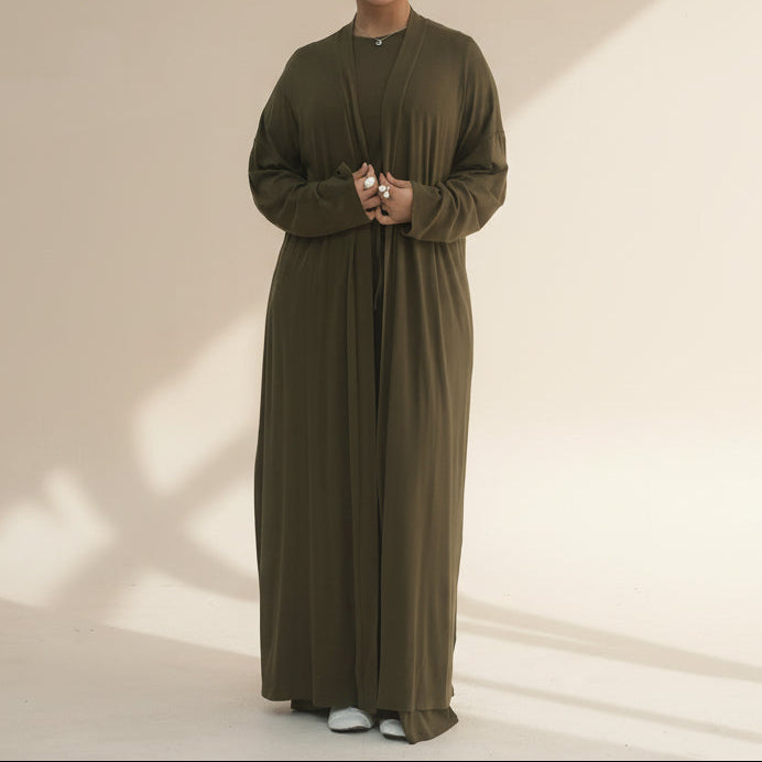 Tacar 3 phíosa Cniotáilte Modest Dahlia Luxe