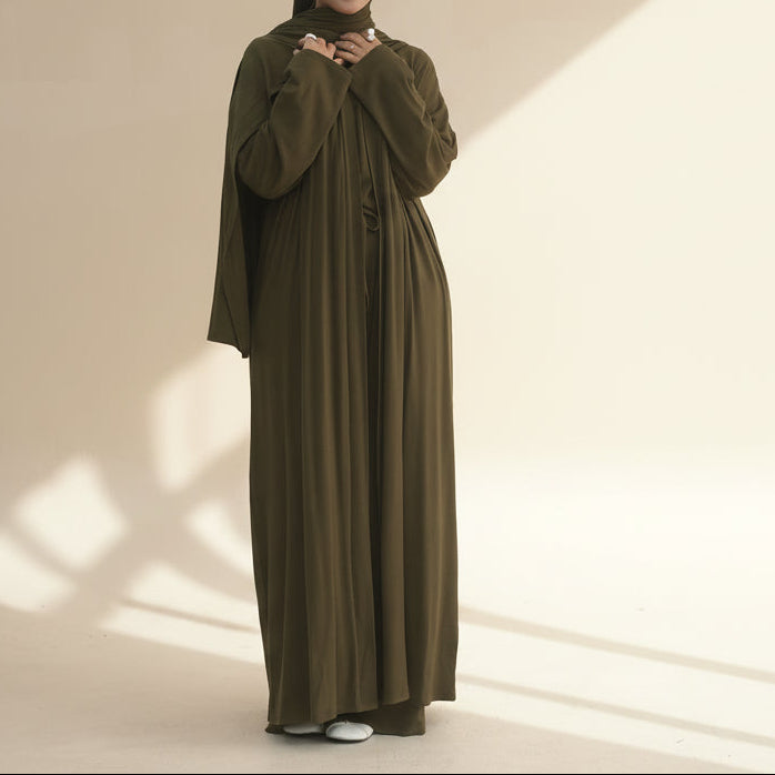 Tacar 3 phíosa Cniotáilte Modest Dahlia Luxe